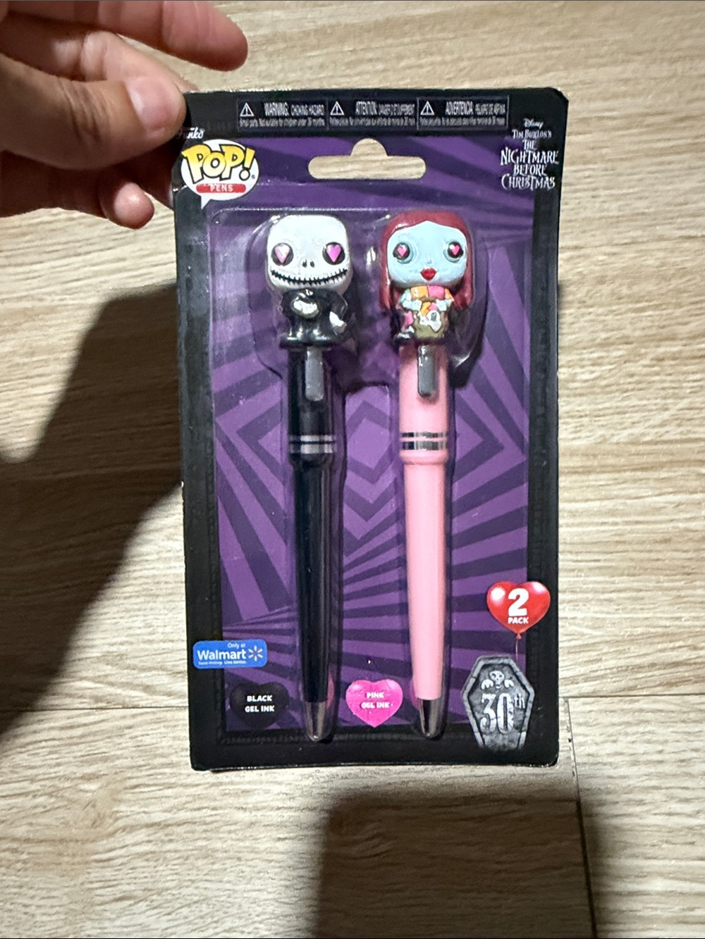 Disney Pop & Funko Jack & Sally The Nightmare Before Christmas Pen Set
